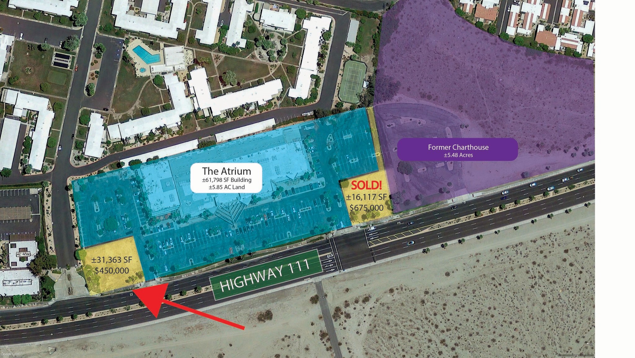 State Highway 111, Rancho Mirage, CA à vendre Photo de l’immeuble– Image 1 sur 3