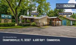 Plus de détails pour 892 Woodville Hwy, Crawfordville, FL - Local commercial à vendre