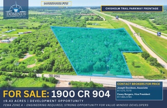 Plus de détails pour 1900 County Road 904, Joshua, TX - Terrain à vendre