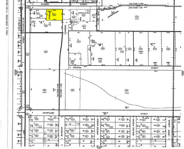 75 E Division St, Mundelein, IL à louer - Plan cadastral – Image 2 sur 16