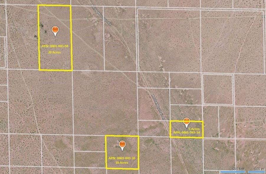 Adobe Mountain Rd, Adelanto, CA à vendre - Photo principale – Image 1 sur 3