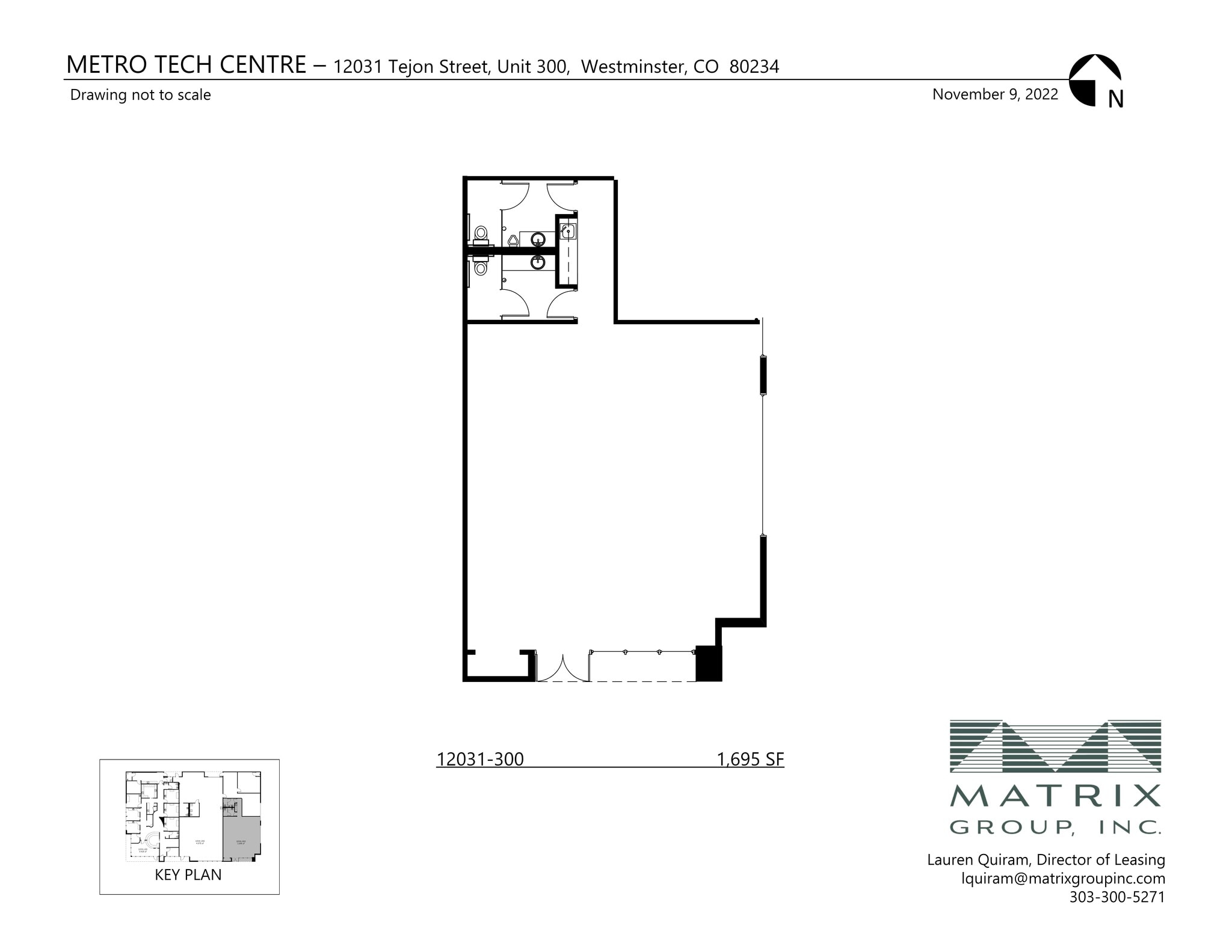 12001 Tejon St, Westminster, CO à louer Plan de site– Image 1 sur 6