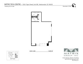 12001 Tejon St, Westminster, CO à louer Plan de site– Image 1 sur 6