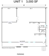 39W433 Highland Ave, Elgin, IL à louer Plan d’étage– Image 1 sur 1