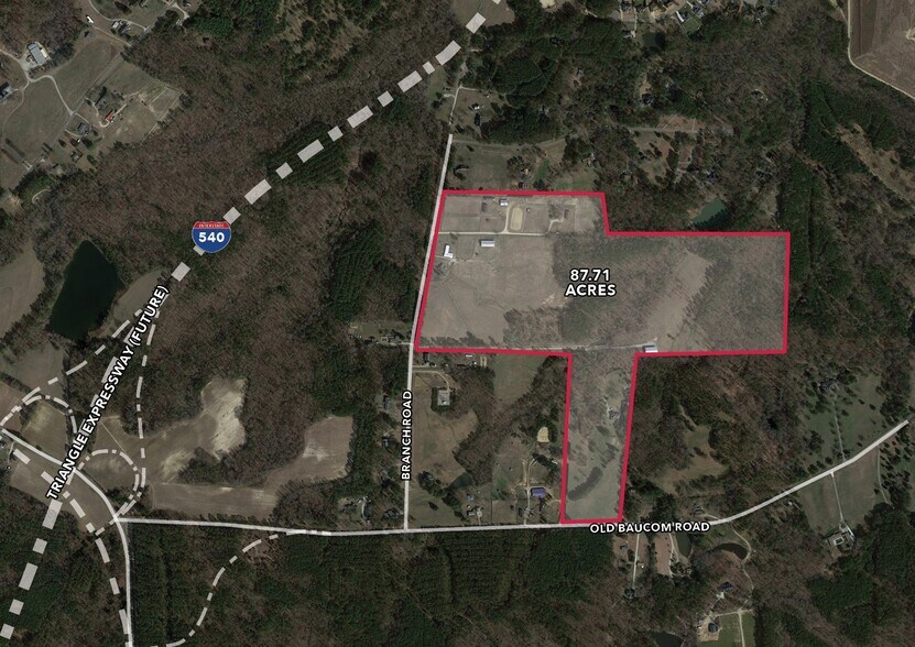 Old Baucom Rd, Raleigh, NC à vendre - Aérien – Image 1 sur 3