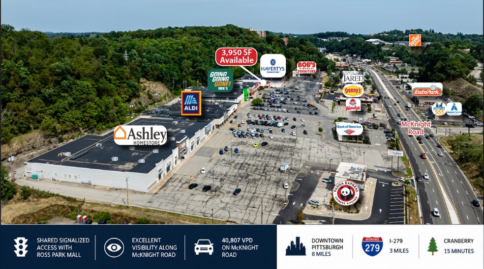7375 Mcknight Rd, Pittsburgh, PA à louer - Photo de l’immeuble – Image 1 sur 5