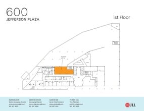600 jefferson Plz, Rockville, MD à louer Plan d’étage– Image 1 sur 1