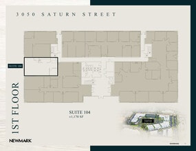 3010-3070 Saturn St, Brea, CA à louer Plan d’étage– Image 1 sur 1