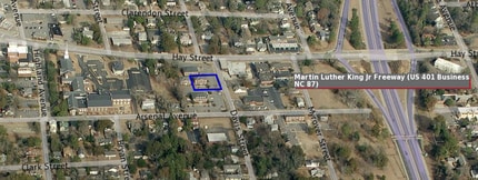 1003 Hay St, Fayetteville, NC - Vue aérienne  vue de carte