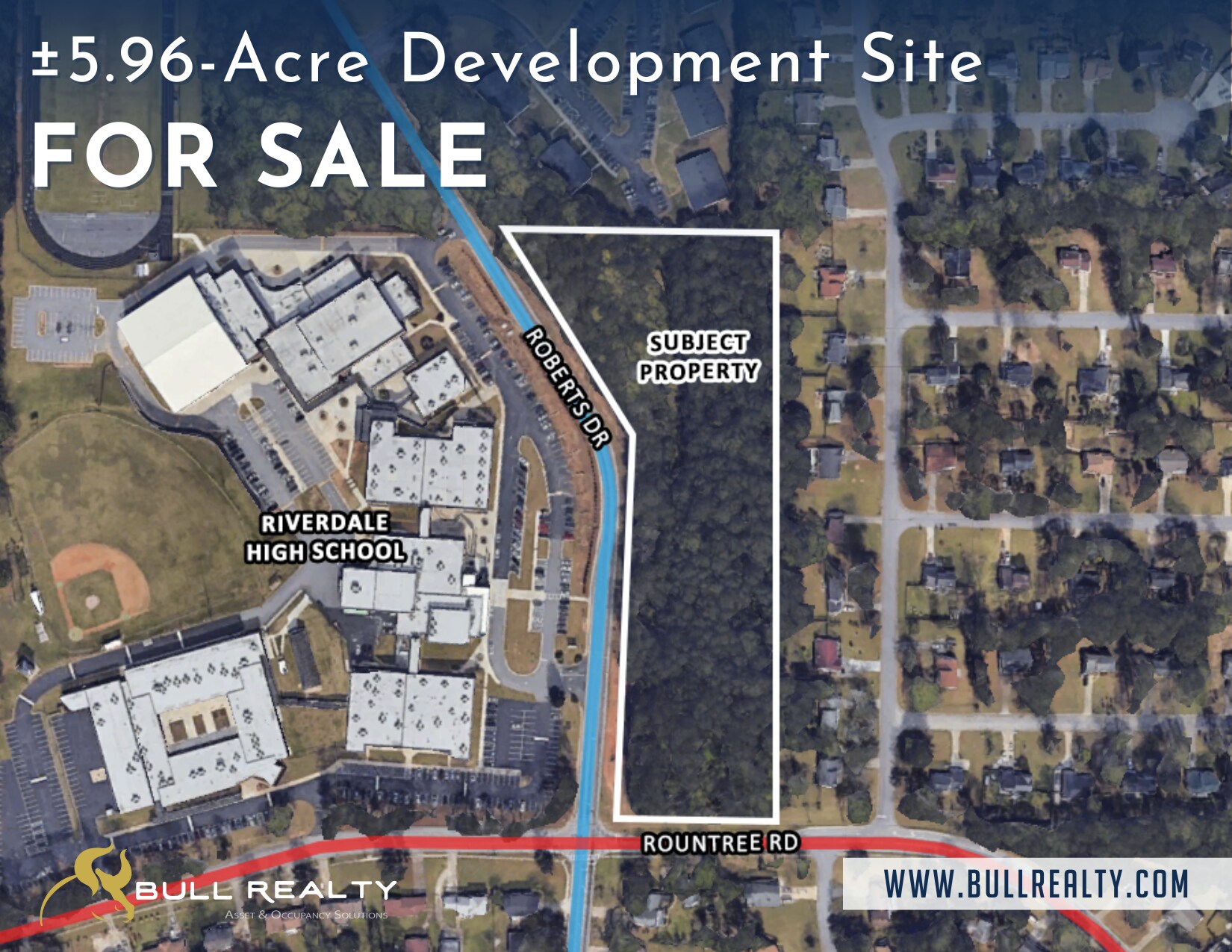 NE Corner of Rountree Rd & Roberts Dr, Riverdale, GA à vendre Photo principale– Image 1 sur 7