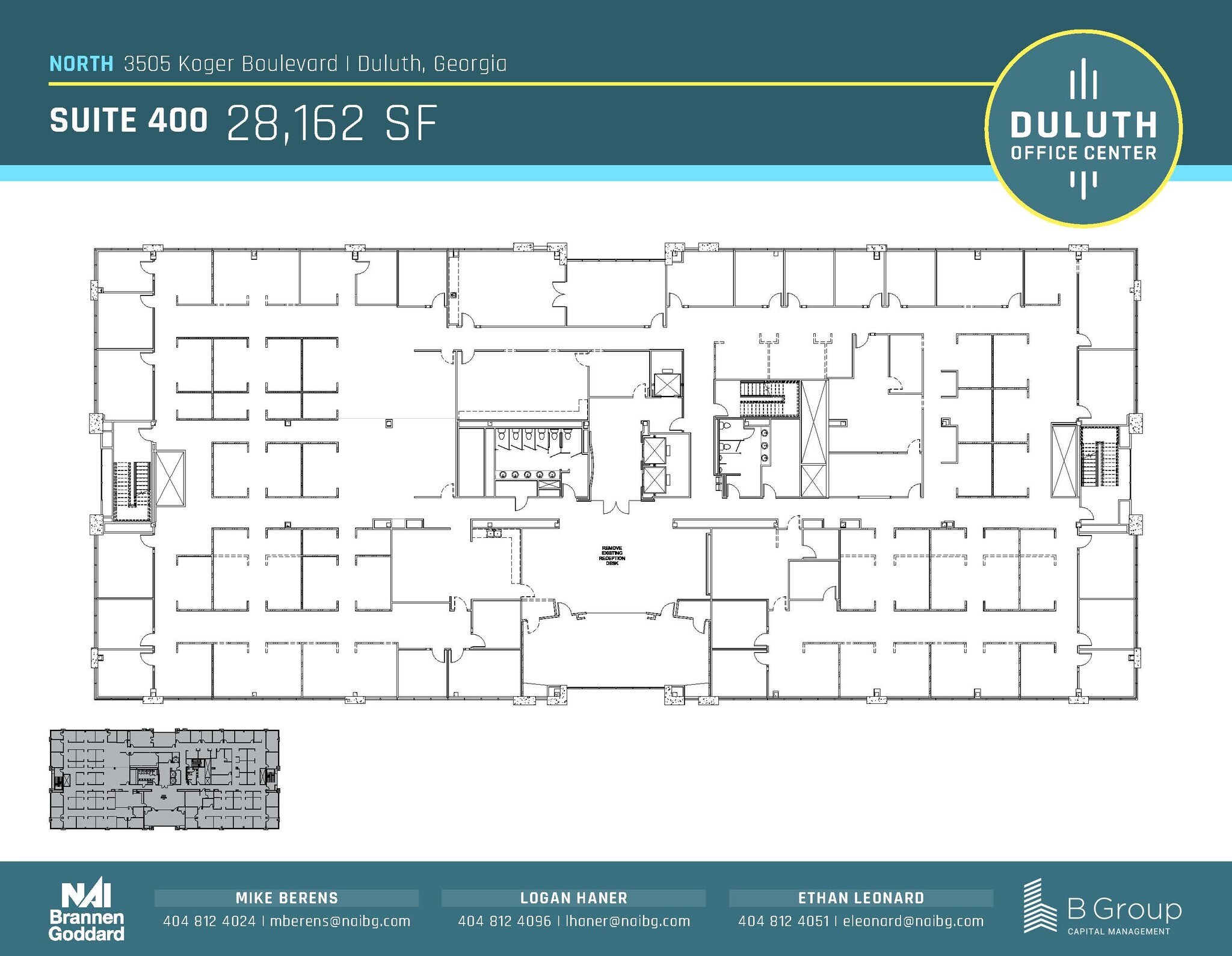 3505 Koger Blvd, Duluth, GA à louer Plan d’étage– Image 1 sur 1