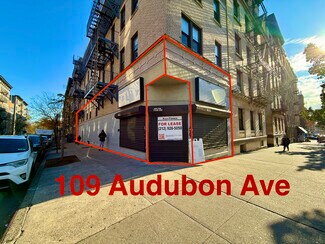 Plus de détails pour 109 Audubon Ave, New York, NY - Local commercial à louer
