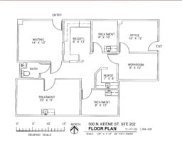 500 N Keene St, Columbia, MO à louer Plan d’étage– Image 1 sur 1