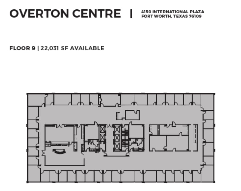 4150 International Plz, Fort Worth, TX à louer Plan d’étage– Image 1 sur 1