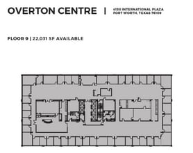 4150 International Plz, Fort Worth, TX à louer Plan d’étage– Image 1 sur 1