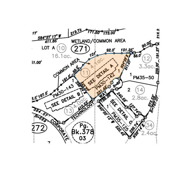 269 Technology Way, Rocklin, CA à louer - Plan cadastral – Image 2 sur 9