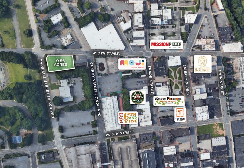 310 W 7th St, Winston-Salem, NC à vendre - Photo de l’immeuble – Image 1 sur 1