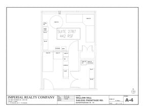 540-550 W Frontage Rd, Northfield, IL à louer Plan de site– Image 1 sur 3