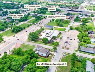 Plus de détails pour 1158 New York Ave, Fort Worth, TX - Terrain à vendre