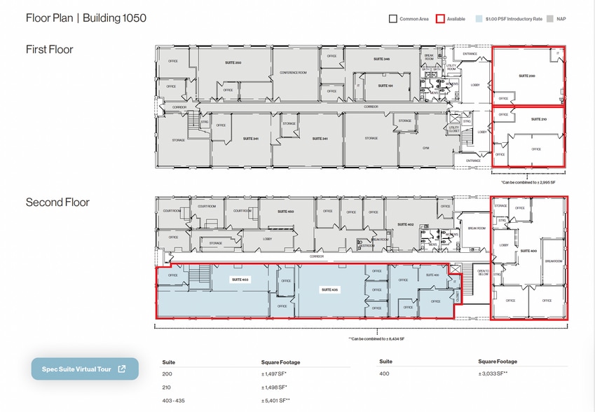1000 E William St, Carson City, NV à louer - Plan d’étage – Image 3 sur 12
