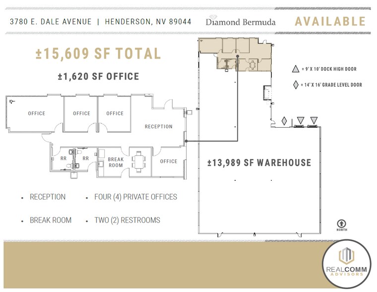 3780 E Dale Ave, Henderson, NV à vendre - Plan d’étage – Image 3 sur 8