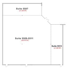 5487-5597 Clairemont Mesa Blvd, San Diego, CA à louer Plan d’étage– Image 1 sur 1