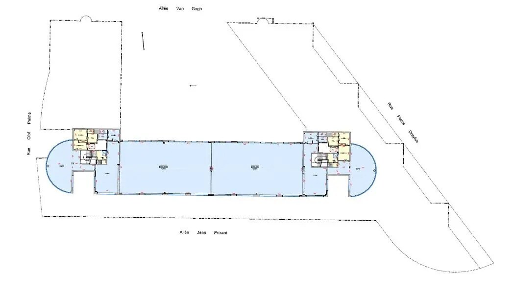 6 Rue Olof Palme, Clichy à louer Plan d’étage– Image 1 sur 2