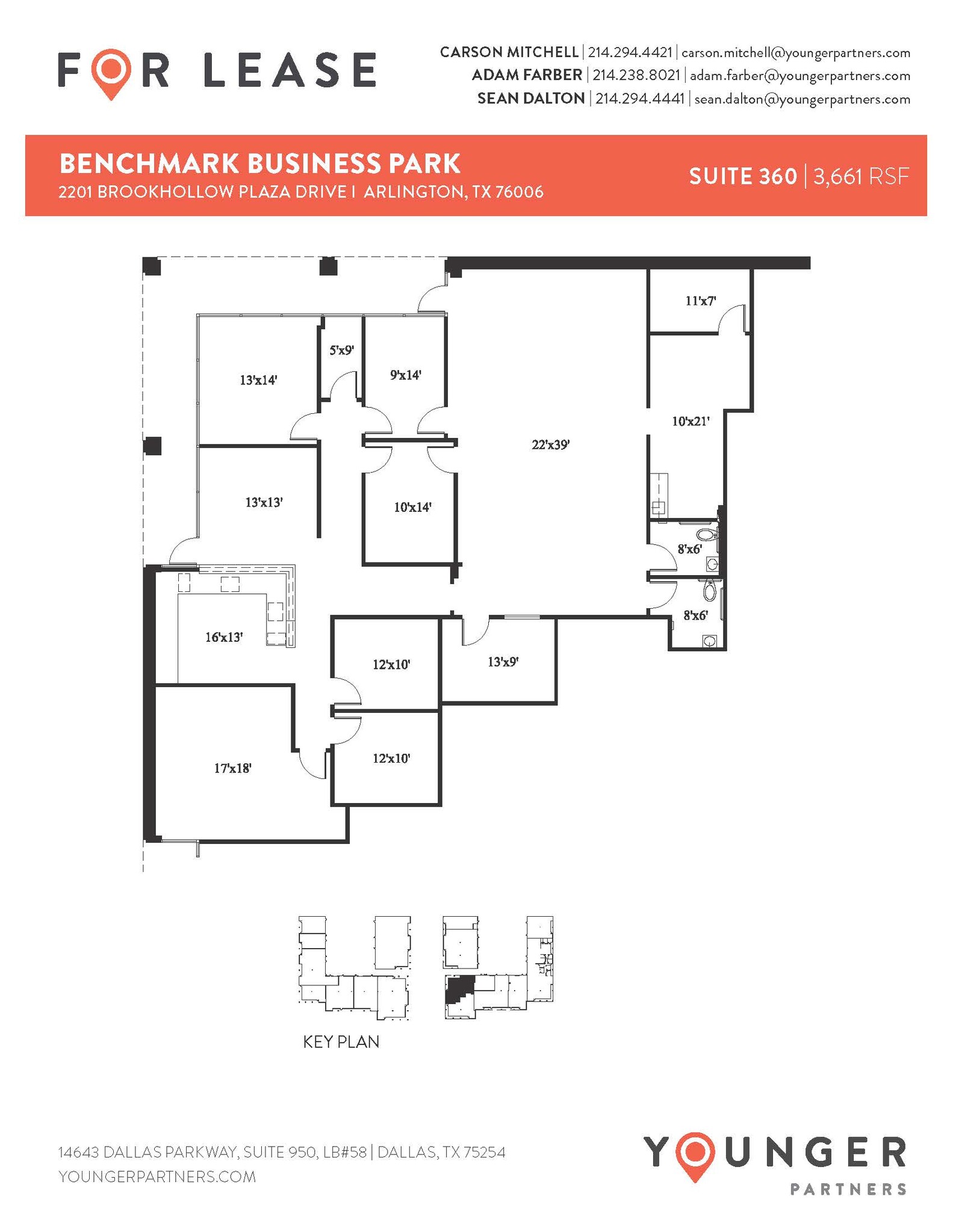 2201 Brookhollow Plaza Dr, Arlington, TX à louer Plan d’étage– Image 1 sur 1