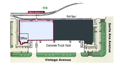 820 S Vintage Ave, Ontario, CA à louer Plan d’étage– Image 1 sur 4