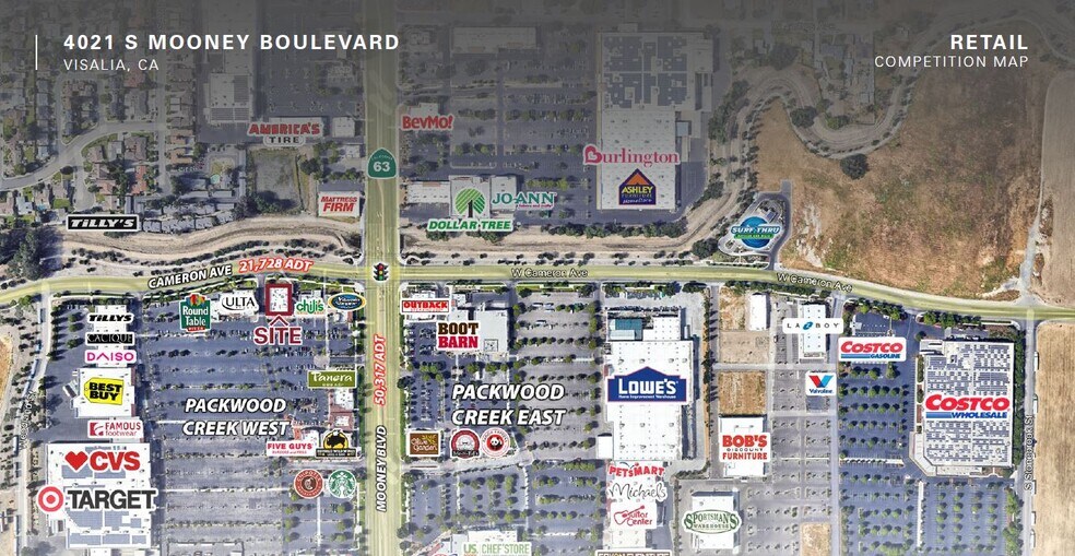 4004-4248 S Mooney Blvd, Visalia, CA à louer - Photo de l’immeuble – Image 2 sur 2