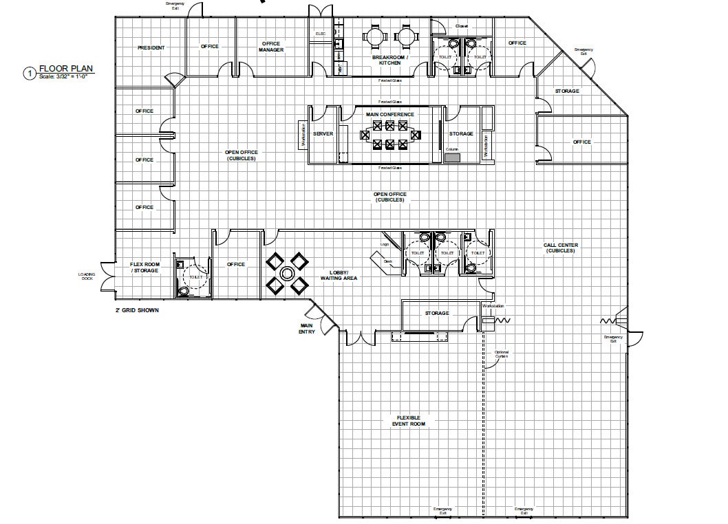 1500 Ederville Rd, Fort Worth, TX à louer Plan d’étage– Image 1 sur 2