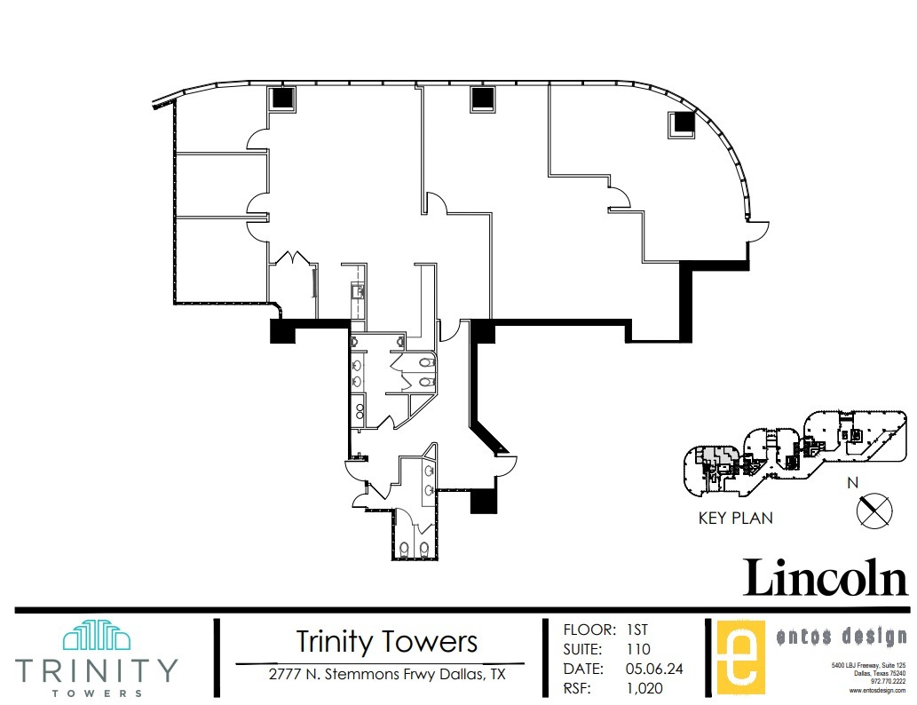 2777 N Stemmons Fwy, Dallas, TX à louer Plan d’étage– Image 1 sur 1