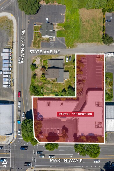 2600 Martin Way E, Olympia, WA à louer - Aérien – Image 2 sur 11