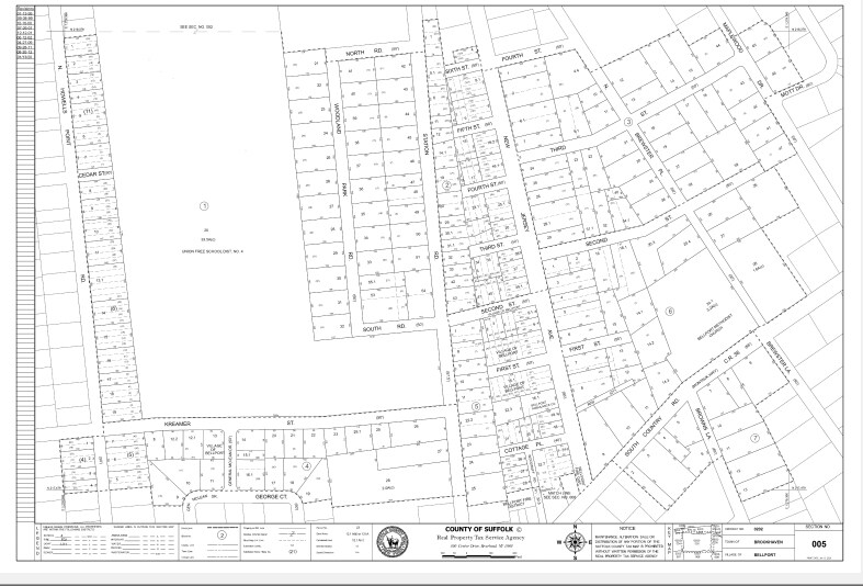 1 Station Ct, Bellport, NY à louer - Plan cadastral – Image 2 sur 2