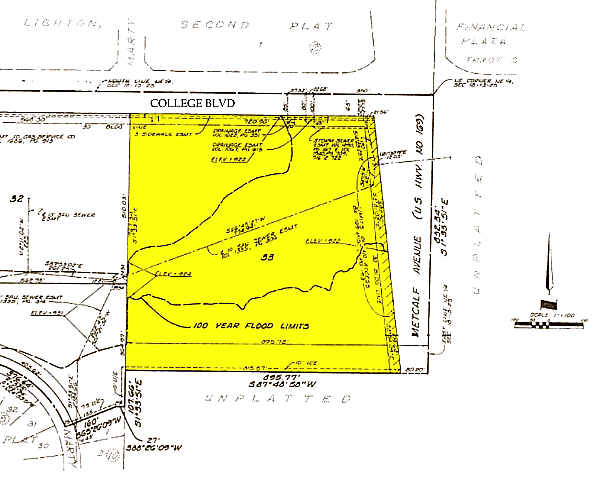 7101 College Blvd, Overland Park, KS à louer - Plan cadastral – Image 2 sur 20