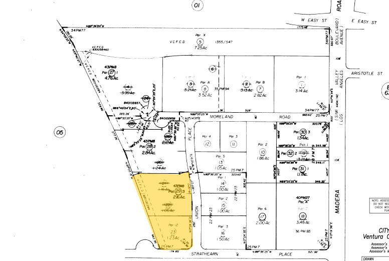 2121 Union Pl, Simi Valley, CA à louer - Plan cadastral – Image 3 sur 3