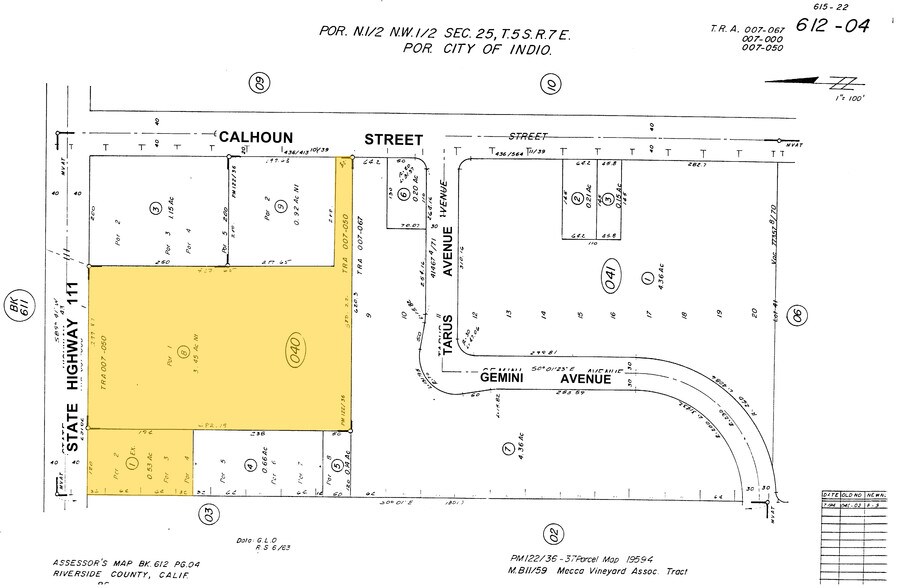 83407 US Highway 111, Indio, CA à vendre - Plan cadastral – Image 2 sur 38