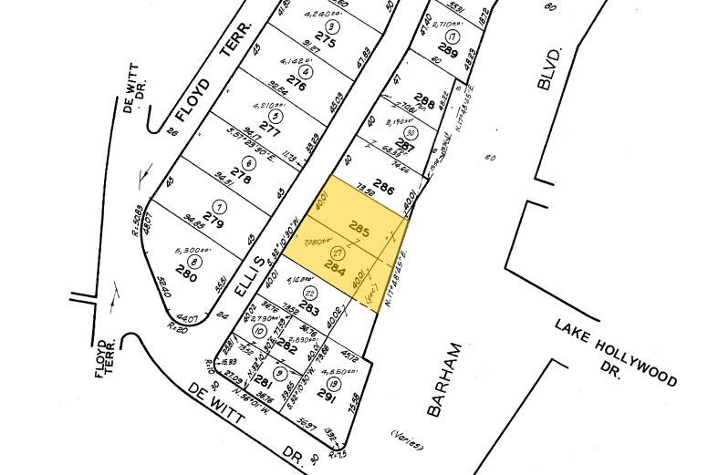 3361-3365 Barham Blvd, Los Angeles, CA à louer - Plan cadastral – Image 2 sur 63