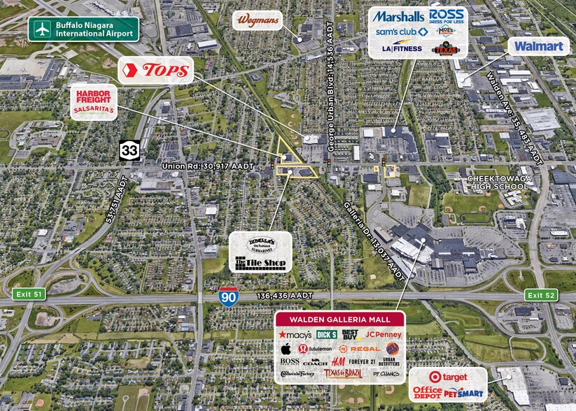3901 Union Rd, Buffalo, NY à louer - Aérien – Image 3 sur 5
