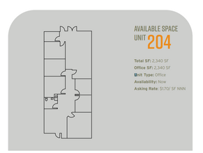 3002 Dow Ave, Tustin, CA à louer Plan d’étage– Image 1 sur 1