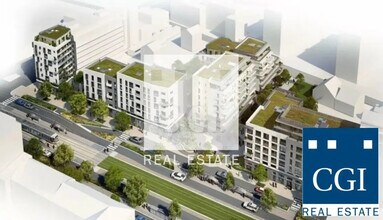 Grenoble - VUE AÉRIENNE  vue de carte