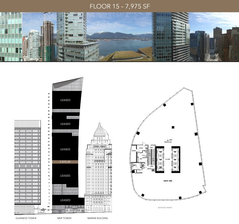 1021 W Hastings St, Vancouver, BC à louer Plan d’étage– Image 1 sur 1