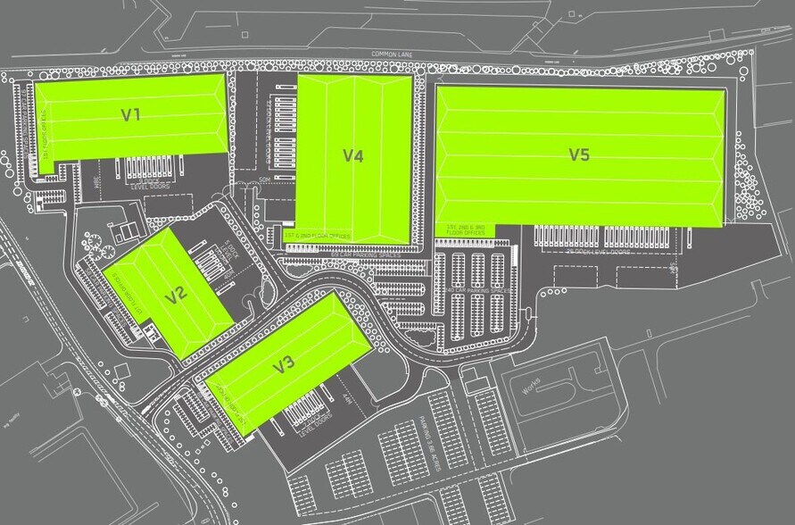 Common Ln, Manchester à louer - Plan de site – Image 2 sur 2