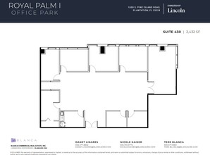 1000 S Pine Island Rd, Plantation, FL à louer Plan d’étage– Image 1 sur 1