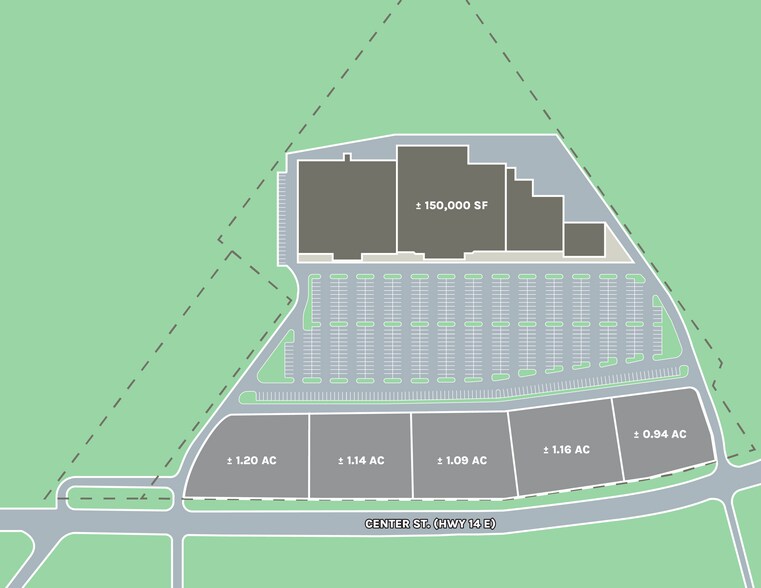 1846 Center St, New Iberia, LA à vendre - Plan de site – Image 3 sur 10