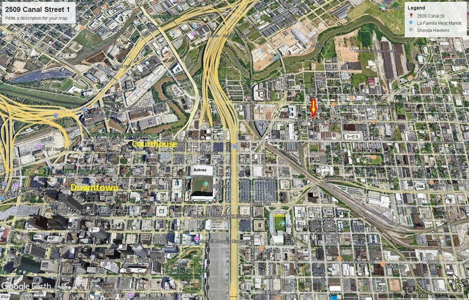 2509 Canal St, Houston, TX à vendre - Photo de l’immeuble – Image 3 sur 13