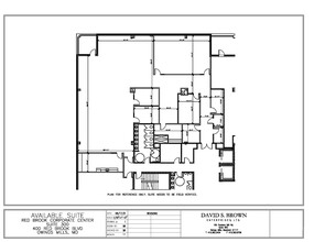 600 Red Brook Blvd, Owings Mills, MD à louer Plan d’étage– Image 1 sur 1