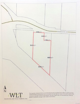 Plus de détails pour 2069 Grandview Rd, Ferndale, WA - Terrain à vendre