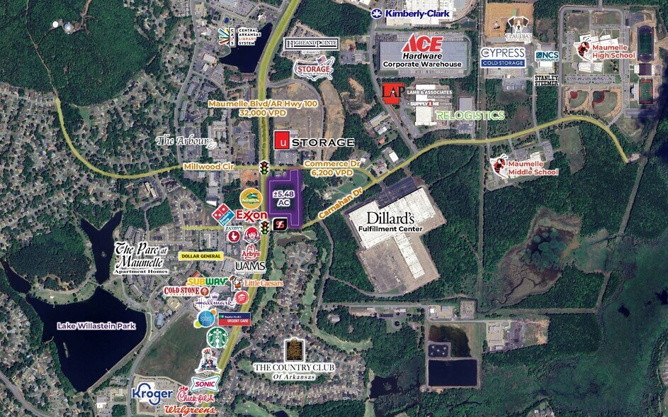 Maumelle Blvd, Maumelle, AR à vendre - Photo de l’immeuble – Image 2 sur 3