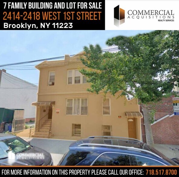 2414-2418 W 1st St, Brooklyn, NY à vendre - Photo principale – Image 1 sur 6